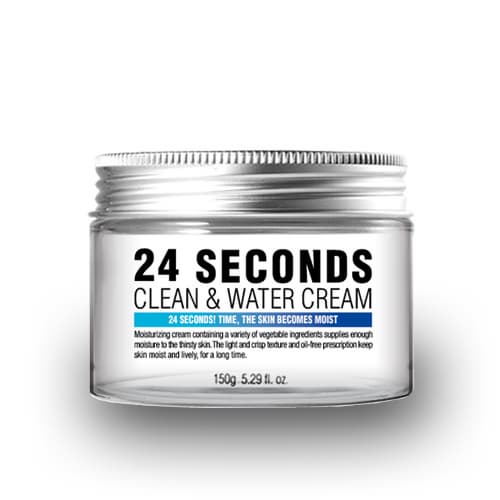 24 SECONDS CLEAN _ WATER CREAM